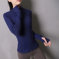 Veste de sport blanche pour femme, manches longues, séchage rapide, vêtements de course, nouvelle collection printemps-été, tenue de fitness moulante et sexy pour le yoga