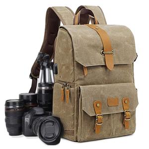Sac à dos en toile imperméable pour <span class=keywords><strong>appareil</strong></span> <span class=keywords><strong>photo</strong></span> Sac à dos 15 pouces pour ordinateur portable <span class=keywords><strong>Nikon</strong></span> Sony Accessoires pour <span class=keywords><strong>appareil</strong></span> <span class=keywords><strong>photo</strong></span> et objectif trépied - Product Image 5