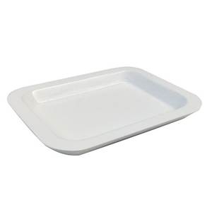 Plateau de service élégant blanc 170x235 VALET DISH - Product Image 1