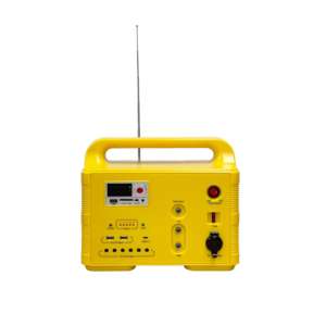 Mini kit de panneau solaire pour camping en plein air centrale électrique portable avec torches LED ventilateur de charge <span class=keywords><strong>TV</strong></span> haut-parleurs FM MP3 BT - Product Image 4