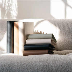 Custom Brown Daily Use A5 Size PU <b>Leather</b> Hardcover <b>Binder</b> Set for Business and Student Diary Loose-leaf Notebook - Product Image 6