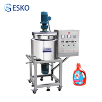 Agitateur chauffant ESKO pour la préparation de sauces tomate, vinaigrettes, mayonnaises, sirops, miels et autres ingrédients alimentaires