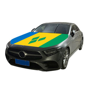 Housse de capot de voiture Saint-<span class=keywords><strong>Vincent</strong></span>-et-les-Grenadines en gros – Drapeau, abordable, résistante à l'usure et durable - Product Image 3