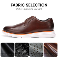 Nouvelle Arrivée Chaussures Habillées Décontractées Style Derby pour Hommes Légères Antidérapantes à Lacets Printemps Été Automne Résistantes à l'Usure