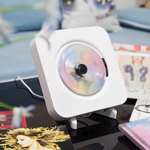<span class=keywords><strong>Mini</strong></span> lecteur de <span class=keywords><strong>CD</strong></span> portable léger pour l'écoute et la réécoute en anglais, modèle ABS 5W, idéal pour la décoration murale à la maison – Le succès explosif sur TikTok ! - Product Image 2