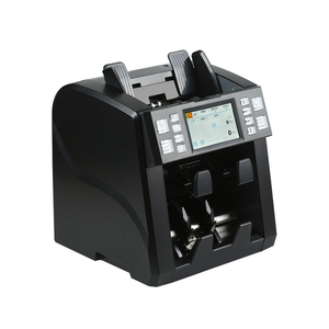 Machine de comptage et de tri automatique de billets multi-devises à grande vitesse (1200 pièces/min) avec imprimante intégrée, écran tactile TFT 4,3 pouces et deux CIS - Product Image 2