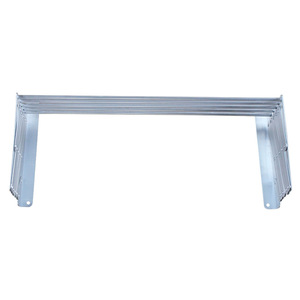 Porte-serviettes et vêtements mural coulissant à cinq barres en alliage d'aluminium, sans perçage, pour balcon, toilettes et intérieur - Product Image 3