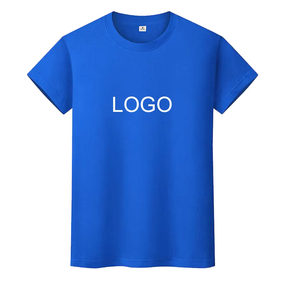 OEM t-shirt wholesale blank 100% cotton custom logo printed embroidered t shirt plain men top tee apparel