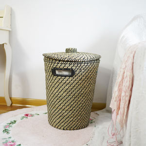 SPYRO-Cesto de Ropa Plegable de Alta Calidad, Cesto Redondo de Bambú, a Bajo Precio - Product Image 2