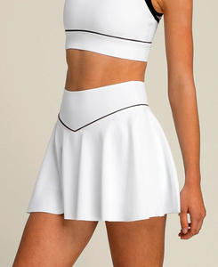 Custom Spandex Nylon Dames Tenniskleding Sportkleding Tweedelige Pak Kleding Yoga Set Gym Fitness Sets - Product Image 4