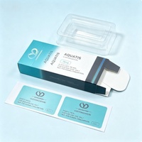 Étiquette autocollante personnalisée 3ml 5ml 10ml, étiquette adhésive imperméable en vinyle pour flacon de peptide liquide avec boîte complète et autocollant