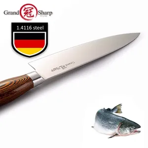 요리사 칼 독일 1.4116 스테인레스 스틸 고품질 주방 나이프 요리 도구 야채 고기 슬라이스 칼 주방 나이프