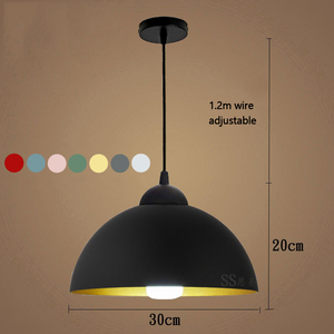 Retro style Industrial Colorato Ristorante cucina casa lampada luce Del Pendente Dell'annata Appeso Luce del <span class=keywords><strong>paralume</strong></span> lampade Decorative - Product Image 2