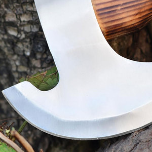 Hot Selling High Quality Hand Forged High Carbon Steel Pizza <b>Axe</b> Customized Handmade <b>Viking</b> Pizza <b>Axe</b> - Product Image 6