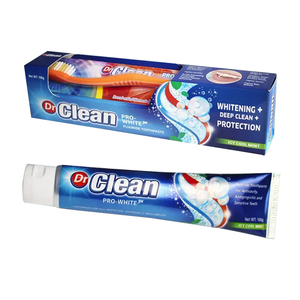 Dành Cho Người Lớn Kem Đánh Răng Băng Mát Bạc Hà Fluor Tự Nhiên Răng Làm Trắng Hữu Cơ Kem Đánh Răng Với Bàn Chải Đánh Răng - Product Image 1