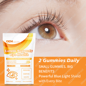 Bán buôn OEM mắt Vitamin Lutein Gummies Vitamin tổng hợp Lutein Zeaxanthin bổ sung cho hỗ trợ thị lực - Product Image 5