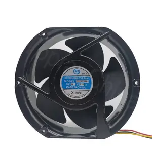 Double Industrial Fans Cooling 172x150x51mm PWM Control Board 172mm Extract Axial Fan 24v For Air Conditioning