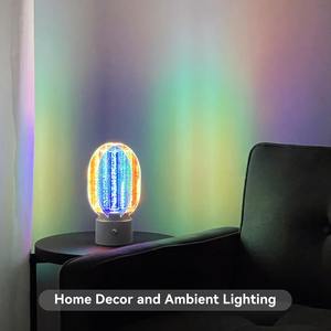 Nueva Lámpara de Proyección Aurora, Luz Nocturna para Club, Bar, Hogar, Luz Ambiental con Rotación de 360 Grados, Luz Nocturna LED de Colores para Mesa de Noche - Product Image 5