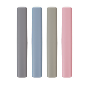 Portable Toothbrush Case Foldable Travel Storage <b>Box</b> For Adults And Children With Dustproof Design - Product Image 2