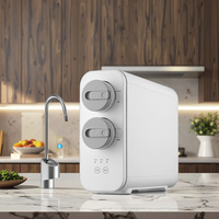 2025 nouveau Design électrique bureau osmose inverse purificateur d'eau autonettoyant RO système filtre à eau pour usage domestique en plastique