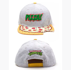Pizza Gorra de béisbol Ajustable al aire libre Chic Sporty Bite Tooth Mark Gap Cap Bordado Pizza - Product Image 3