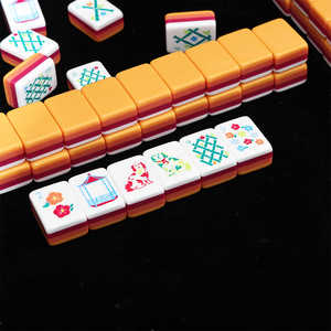 Fichas de Mahjong Americanas de Acrílico de Cuatro Capas, Mini Fichas de Viaje con Bloques de Color, <span class=keywords><strong>Oh</strong></span> My Mahjong - Product Image 5