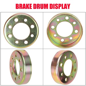 HIAORS Chốt Phanh Trống 4 "Phía Sau Cho Manco Bandit Azusa Yerf-dog 212cc 420cc 196cc Go Kart Xe Buggy Mini Xe Đạp ATV Phụ Tùng - Product Image 3