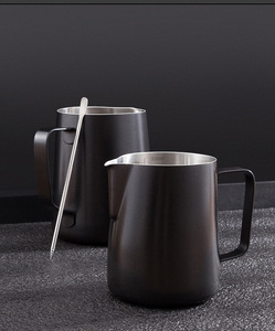 Haute qualité bon prix Barista moussant pichet <span class=keywords><strong>Spitz</strong></span> bec lait Latte Art pichet avec café Art stylo - Product Image 6
