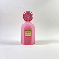 Flacon de parfum en verre enduit personnalisé ODM, capacité universelle de 60 ml, accessoire de pompe pulvérisatrice à haute étanchéité