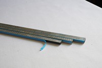 Entretoise en aluminium 15A, barre argentée d'usine, ruban butyle, double vitrage trempé pour fenêtres et portes, longueur personnalisée
