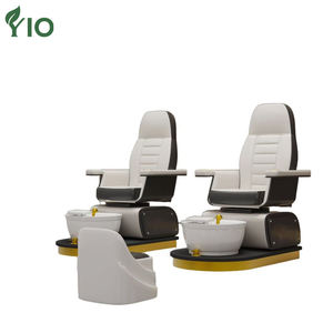 Silla <span class=keywords><strong>de</strong></span> pedicura moderna portátil con reposapiés desmontable y drenaje <span class=keywords><strong>de</strong></span> <span class=keywords><strong>agua</strong></span> manual para una operación simple para uso en centros comerciales - Product Image 2