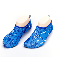 Respirant personnalisé femmes chaussette d'eau natation surf Aqua chaussures plage