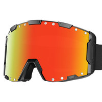 Lunettes de ski RTS Baikang 7076 UV400 anti-buée, grandes lunettes de protection pour snowboard, Gafas De Nieve