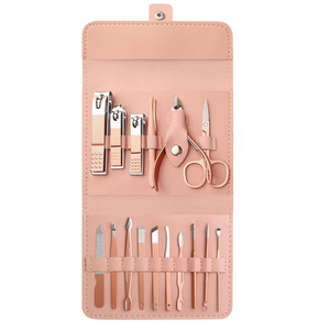 Kit professionnel de soins des ongles en acier inoxydable avec coupe-ongles 7 en 1 pour manucure à domicile et usage professionnel, instruments de beauté - Product Image 5