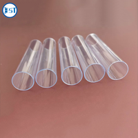 Tube arrondi en plastique polycarbonate transparent personnalisé tuyau/tube en PVC acrylique ABS PP PC pour toute taille