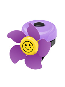 Sonnette de vélo d'équilibre en métal pour enfants, super sonnette, <span class=keywords><strong>klaxon</strong></span>, vélo pour bébé, glisse universelle, mignon moulin à vent, dessin animé - Product Image 1