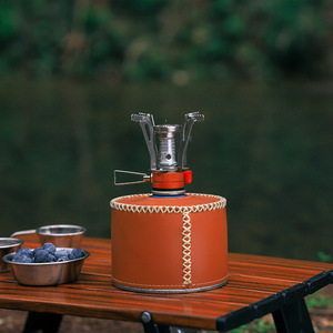 Portable Outdoor Mini <b>Stove</b> With Electronic Ignition Windproof Design For Camping And Travel Cooking Supplies - Product Image 1
