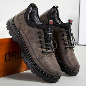 Lightweight Breathable Mesh Cloth Men's Casual Sneakers Comfortable Soft Shock Elevator Lazy Shoes Platform Lace-up - Product Image 6