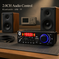 Reproductor de MP3 con Decodificador, Placa Amplificadora de 2x100w, Sistema de Audio para el Hogar, para Ensamblaje de Altavoces, Mayorista de Audio para Fábricas