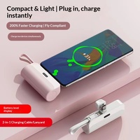 Power Bank Portabel 3300mAh Desain Kapsul Mini PVC dengan Logo Kustom dan Tipe-C untuk Promosi Luar Ruangan & Pengisian Daya yang Stylish