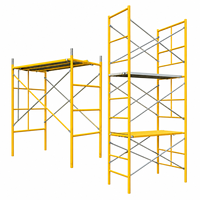 Offre Spéciale : Échelle à plateaux réglable en acier en forme de H pour échafaudage, système de levage métallique pour construction extérieure