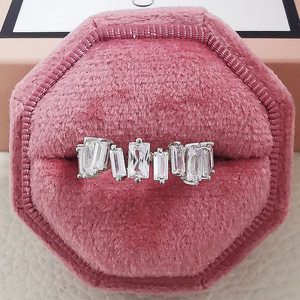 예술적 디자인의 여성을위한 독특하고 고급스러운 조절 식 오픈 링 컬렉션 - Product Image 3