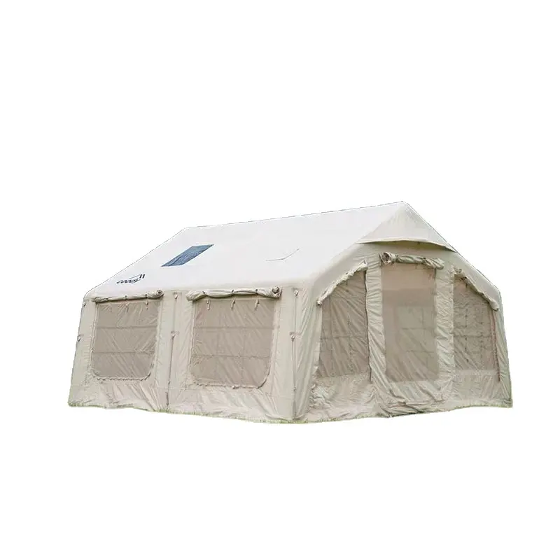 5-6 người xách tay tùy chỉnh gia đình cắm trại lều không thấm nước ngoài trời lớn vải không khí Oxford glamping Inflatable cắm trại lều