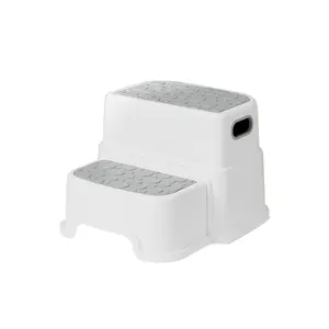 High Quality 2 In 1 Design Dual Height Detachable Kids Step Stool Multifunction Baby Step Stool