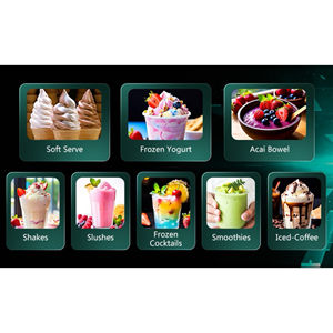 เครื่องทำไอศกรีมทรงกรวยขนาดเล็กแบบนุ่มและเสิร์ฟแบบนุ่มรสชาติต่อเนื่อง - Product Image 6