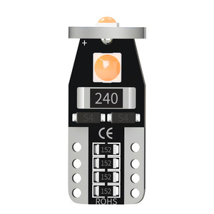 Décodeur de feux de position LED T10 pour voiture, ampoule de lecture haute luminosité T10 3030 3SMD, éclairage de plaque d'immatriculation W5W - Product Image 2