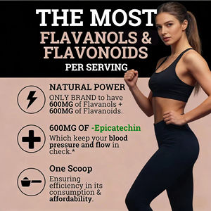 Polvo de Cacao con Alto Contenido de Flavonoides al por Mayor, 1200 mg de Flavonoides y Suplementos de Flavonoides para la Salud del Corazón y la Energía - Product Image 4