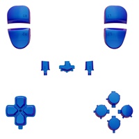 Kits de boutons de remplacement personnalisés EXtremeRate, ensemble complet de boutons pour manette PS5 Edge