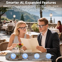 Gafas Inteligentes M02S con Cámara, Traducción por Voz, Dispositivo Multifuncional, Video 1080P, Resistente al Agua IPX-5, MOQ Bajo