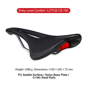 Sillín de <span class=keywords><strong>Bicicleta</strong></span> Gaciron CS-150 con <span class=keywords><strong>Luz</strong></span> <span class=keywords><strong>Trasera</strong></span> Magnética Inteligente, <span class=keywords><strong>Luz</strong></span> <span class=keywords><strong>Trasera</strong></span> IPX6, Asiento de Ciclismo Impermeable para Carretera y MTB - Product Image 1